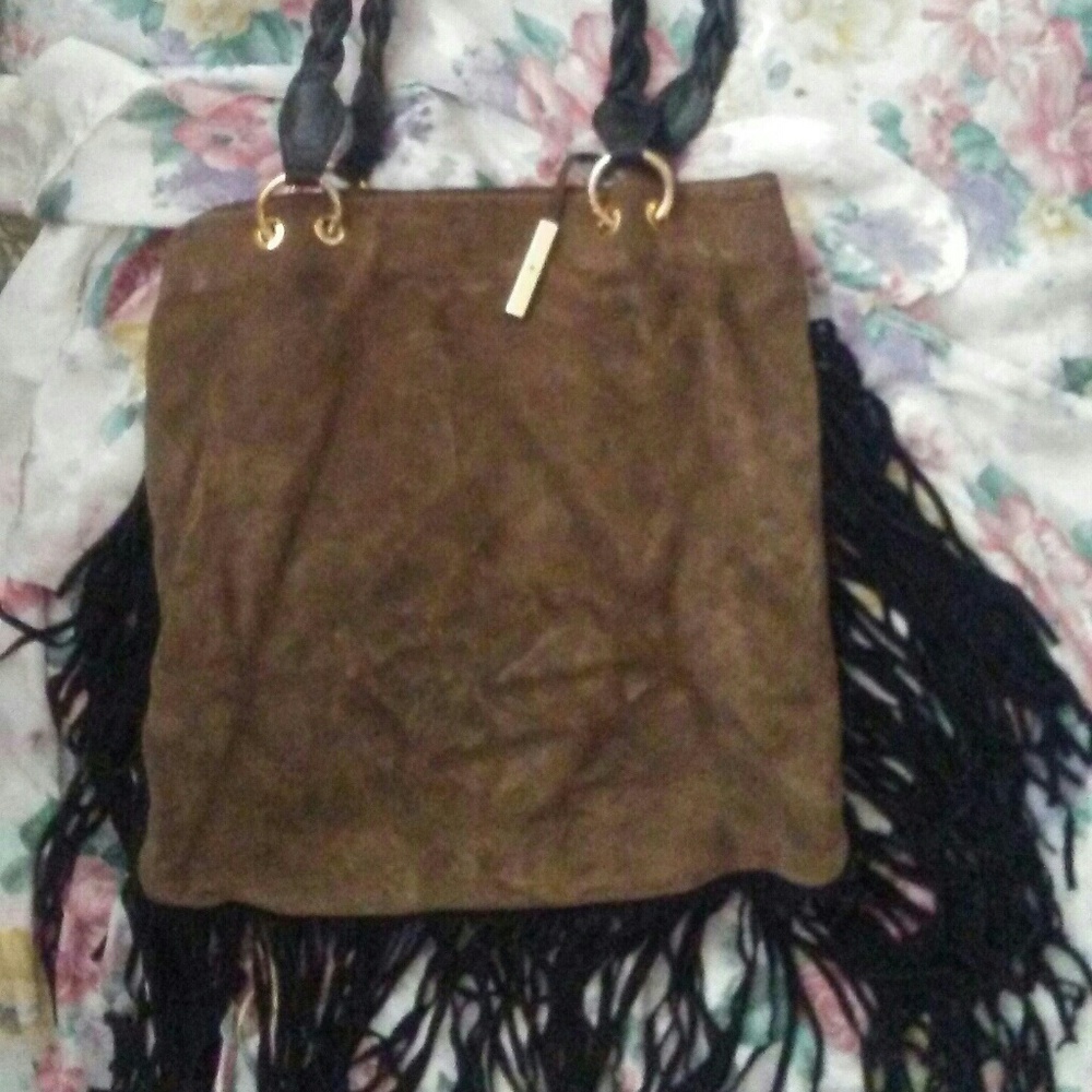 Leather handbag